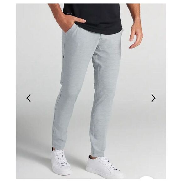 BYLT Kinetic Gray Performance Stretch Premium Basics Chino Pants NEW Size 36 - Picture 1 of 12